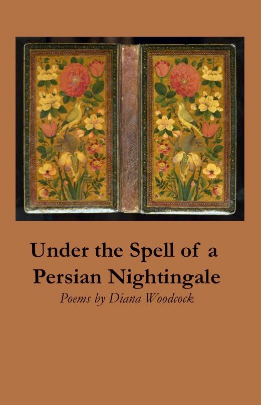 Book cover of UNDER THE SPELL OF A PERSIAN NIGHTINGALE by Dr. Diana Woodcock.